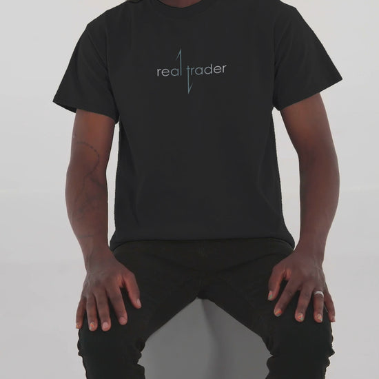 Showcase video of the Modern Trader T-Shirt — minimalist green-themed apparel designed for crypto, forex, and stock market traders seeking a refined, confident look