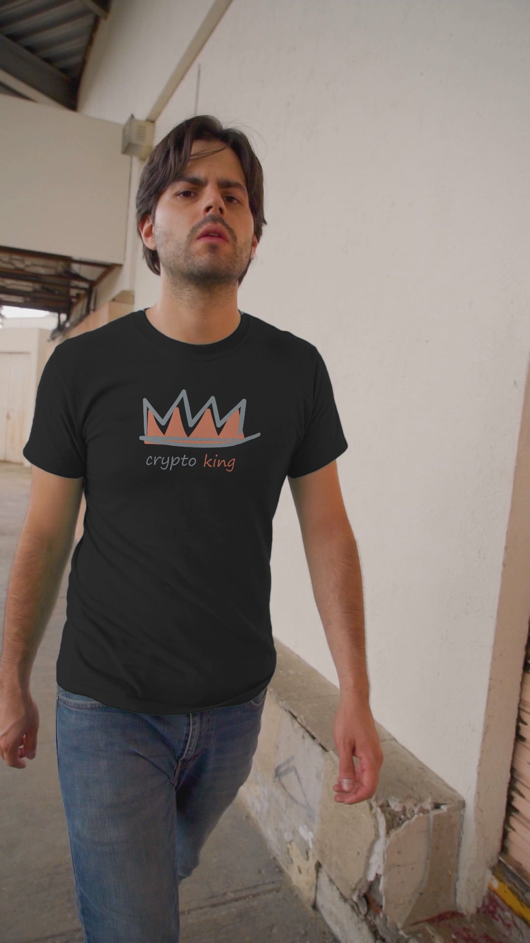 Funny Crypto King T-Shirt | Altcoin Investor Apparel | Financiarts